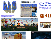 Tablet Screenshot of headscapes.com